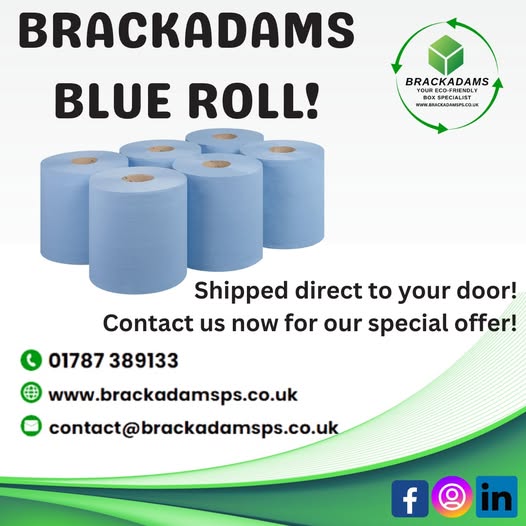 Blue Roll Direct To Your Door